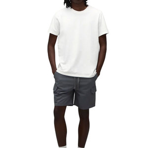Nuevos Pantalones Cortos Cargo de Algodón 100% para Hombre, Estilo Relajado, con Bolsillos, Largos hasta la Rodilla, para Uso Urbano, Venta al por Mayor 2026 - Product Image 5