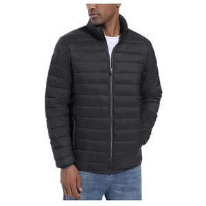 <b>Cropped</b> Oversized Unisex Streetwear Bubble <b>Jacket</b> Shiny Glossy Matte <b>Puffer</b> Coats Custom Apparel Manufacturer - Product Image 2