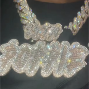 ความคิดที่กำหนดเองยอดนิยมเครื่องประดับฮิปฮอปเพชรโมอิส VVS1พรีเมี่ยมดูทันสมัย - Product Image 1