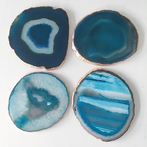 Posavasos modernos abstractos de resina, decoración de estilo oscuro, artesanía creativa, posavasos metálicos de resina para mesa, estilo moderno. - Product Image 4