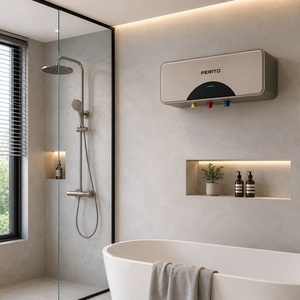 Perito Wall Mounted Electric Storage Water <b>Heater</b> 15L Metal Housing Household Use - Product Image 5