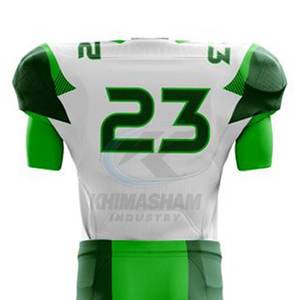 Uniforme de football américain pour hommes de haute qualité, tissu en polyester respirant, vêtements de sport très vendus - Product Image 5