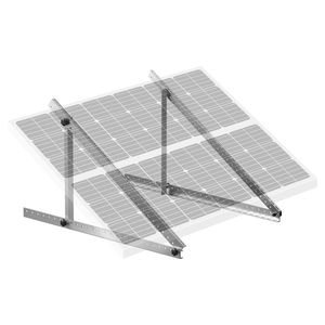 Staffe di Montaggio Leggere per Pannelli Solari da 50 Pollici, Inclinazione Regolabile 0-90 Gradi per Pannelli Solari da 100-550W, Supporto per Tetto - Product Image 4