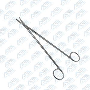 Curved Blunt Stainless Steel Surgical <b>Instrument</b> for Precision <b>Neurosurgery</b> Procedures Strully Neurosurgical Scissors - Product Image 6