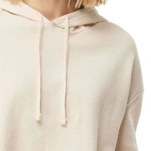 Women's Cropped <b>Hoodie</b> <b>Lightweight</b> Pullover Sweatshirt Soft Comfortable Hooded Top Casual Streetwear Fashion Activewear OEM ODM - Product Image 5