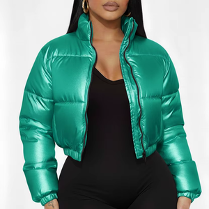 Chaqueta De Mujer Corta Puff Sleeve Ladies <b>Denim</b> <b>Jacket</b> Women Coat Casual Ripped Holes Womens Jean <b>Jackets</b> Plus Size puffer - Product Image 1