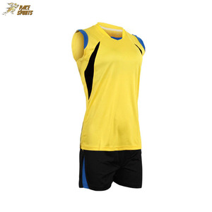 Quick Dry Breathable Volleyball Jersey Sets Custom Female Men Unisex Volleyball Uniforms Sublimated Volleyball Jerseys - Product Image 2