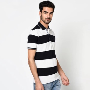 Wholesale Cotton Solid Pocket for Shirt Breathable Color Blocked Regular Fit for <b>Club</b> Uniforms Team Wear <b>Golf</b> Events OEM - Product Image 5