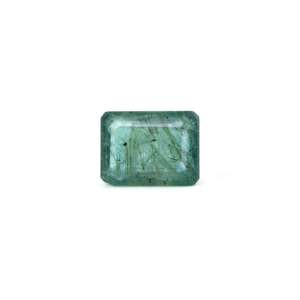 Natural Zambian Emerald 7.75 Carat Loose Gemstone for Fine Jewelry - Product Image 1