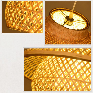 Bamboo Ceiling <b>Light</b> with Eco Friendly Material Elegant Design and Custom Size Options Designed for Home <b>Decor</b> Projects - Product Image 5