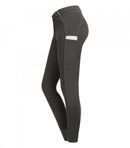 Pantalons d'équitation pour enfants Usine OEM Vêtements d'équitation Culottes de compétition blanches Culottes d'équitation - Product Image 4