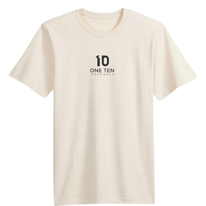 เสื้อยืดผู้ชายไซส์ใหญ่ สีธรรมชาติ ผ้าฝ้ายพรีเมียม คอกลม แขนสั้น สไตล์ลำลอง โอเวอร์ไซส์ ทนทาน ใส่ได้ทุกวัน สตรีทแวร์ - Product Image 1