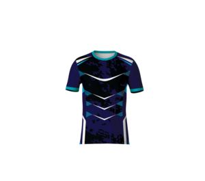 Camiseta Moderna Sublimada con Cuello Redondo, 100% Poliéster, 180g, Tejido Casual, Ecológica, Transpirable y de Secado Rápido para Hombre, Manga Corta - Product Image 4