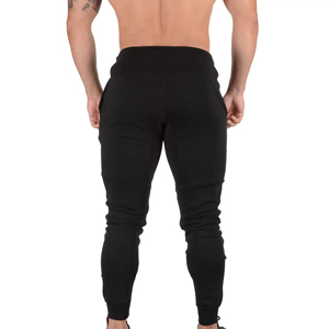 Pantalones Personalizados de Estilo Urbano con Cintura Elástica 100% Algodón - Pantalones Deportivos Casuales Retro para Hombre - Product Image 2