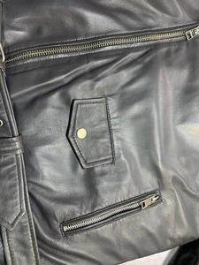 Winter Leather <b>Jackets</b> High Street Leather <b>Jacket</b> 100% Premium Quality Front Pocket Zipper Closure Soft Wholesale Plaid Pattern - Product Image 5