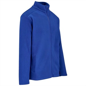 Men's Customizable Waterproof Breathable 100% Polyester Fleece Jacket with Hood and Zip-Up Collar for Winter - Product Image 6