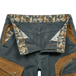 Pantalon cargo pour homme prêt pour la ville, design multi-poches, coupe confortable, idéal pour les tenues décontractées et les activités de plein air - Product Image 4