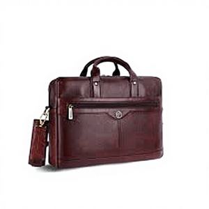 Bolso para Portátil de Cuero Genuino SUPERIOR TRADERZ, Compartimento para Portátil, Cierre de Cremallera, Correas para Hombro, Ecológico, Gran Capacidad - Product Image 2