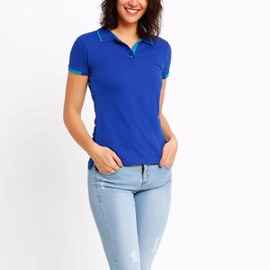 Vente en gros de polos décontractés pour femmes, nouveau style, produit très vendu, service OEM/ODM, prix bas, polo de golf pour femmes - Product Image 2