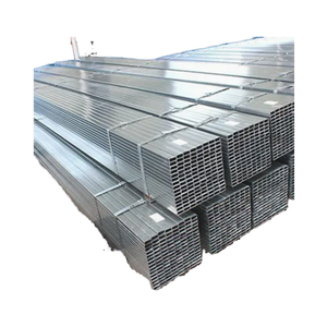 <span class=keywords><strong>Tubi</strong></span> Rettangolari in Acciaio Zincato di Diverse <span class=keywords><strong>Dimensioni</strong></span>, Saldati, Cavi, Q195 Q235 Q345 A53 - Product Image 1