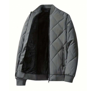 Veste matelassée à capuche unisexe pour enfants, fabrication OEM/ODM, coupe personnalisée, hiver chaud, doublure polaire thermique, imperméable et respirante - Product Image 1