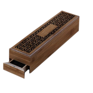 Luxury Wooden <b>Incense</b> Burner Box Hollow Carved Wooden <b>Incense</b> <b>Stick</b> <b>Holder</b> Mubkhar Aroma Burner Box Home Decor Mubkhar Set - Product Image 2