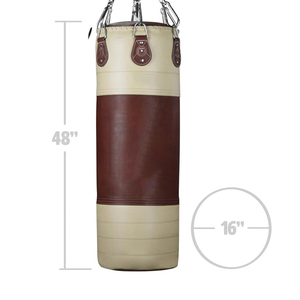 Saco de Boxeo de Cuero/Simil Cuero para Entrenamiento de Kickboxing y Boxeo, Altura Ajustable, Saco de Gimnasio MMA con Diseño Ecológico - Product Image 2