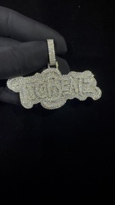 Pendentif Hip Hop élégant serti de diamants avec diamants naturels pour homme et femme, idéal pour un usage quotidien. - Product Image 1