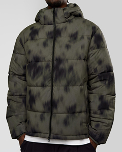 New Launched Camouflage Spring <b>Waterproof</b> Eco-Friendly Polyester Wadding Long Men Unisex Loose <b>Winter</b> Puffer Coat - Product Image 3