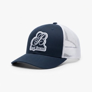 Gorra de Béisbol de Malla de 6 Paneles Unisex de Alta Calidad, 100% Algodón, Ajustable, para Adultos, Azul, para las 4 Estaciones, Gorra Trucker Personalizada con Bordado - Product Image 1
