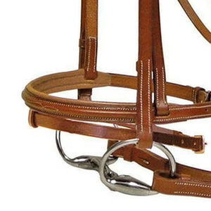 Brida Clásica de Cuero para Caballo con Acolchado Suave Ajustable para Montar Diariamente, Entrenamiento y Ocio - Product Image 5