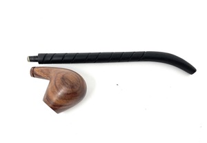 Pipa de Fumar de Madera de Lujo Hecha a Mano, Pipa de Tabaco Decorativa de Madera Natural, Artículo de Colección, Pipa de Fumar de Madera Hecha a Mano - Product Image 3