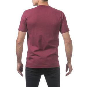 T-shirt homme décontracté à manches courtes style hip-hop pour l'été, 100 % coton, col rond, grande taille, 230 grammes, motif lettre en relief - Product Image 2
