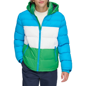 Mens Hooded Puffer Jacket Winter Warm <b>Bubble</b> <b>Coat</b> Waterproof Padded Outerwear Windproof Quilted Parka Breathable Customized OEM - Product Image 6