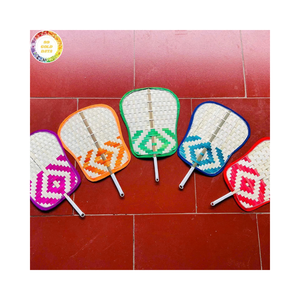 Ventilador de Bambú y Ratán Natural Sostenible para una Vida Sostenible, Accesorio de Refrigeración Ecológico Hecho a Mano, Regalo - Product Image 1