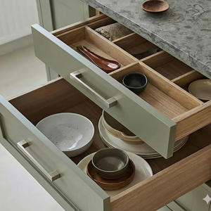 High Strength Contemporary Brushed Nickel Zinc Alloy Square Cabinet <b>Pull</b> Modern <b>Bar</b> Handle <b>for</b> Kitchen Bathroom Cabinets - Product Image 5