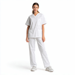 Customize Medical Nursing <b>Scrubs</b> Hospital Uniform <b>Scrub</b> Suit <b>Scrubs</b> Sets - Product Image 4