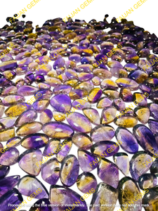 Ametrine naturelle de qualité AAA, cabochon, pierre précieuse lâche polie à la main de haute qualité, formes variées, tailles personnalisées, FAIJAN GEMS Troisième - Product Image 3