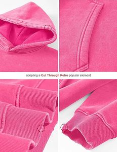 Proveedor Mayorista de Ropa, Pedidos al por Mayor Disponibles, Servicios OEM y ODM, Sudadera con Aspecto Desgastado Único y Elegante - Product Image 5