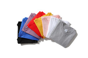 Camiseta Unisex de Cuello Redondo, 240 g/m², 100 % Algodón, Lisa, de Manga Corta, con Patrón Sólido y Formal, para Hombre y Mujer, para Uso Diario, por Tiempo Limitado - Product Image 4