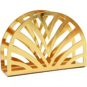 Heavy Duty Modern Metal Napkin Stand For Dining Table And <b>Kitchen</b> Elegant <b>Tissue</b> <b>Holder</b> For Home Office And Restaurant - Product Image 1