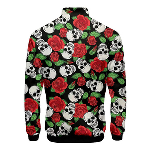 Men's Cartoon Tiger Print Bomber Jacket Casual Zipper Front 3D Sublimation Design Autumn Wear Polyester men's jackets - Product Image 6