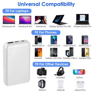 Power Bank Portatile 10000mAh con Cavo USB Type-C Compatibile con iPhone 14 e Android, Batteria per Scaldamani, Coperte e Gilet Riscaldati - Product Image 4