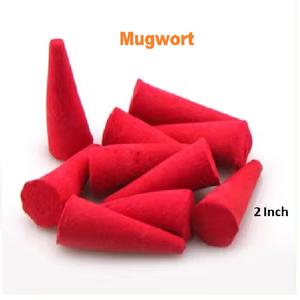 Conos de incienso de artemisa natural Suministro al por mayor de conos de incienso de la mejor marca (rosa) - Product Image 1