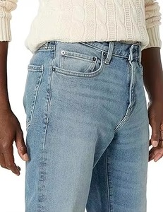 Pantalones Cargo de Moda para Hombre, Corte Recto Regular, Pierna Ancha, Estilo Hip-Hop, con Bolsillos, 100% Algodón, Teñido en Prenda, Ligeros, Cintura Alta, Casuales - Product Image 4