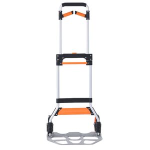 Carrello a Quattro Ruote in Alluminio, Capacità di Carico 135 kg, Convertibile con Manico Telescopico - Product Image 3