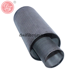 Cilindro de Filtro de Malla de Alambre Perforado de Acero Inoxidable Sinterizado, Tubo de Filtro Metálico Industrial Resistente a la Corrosión - Product Image 3