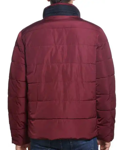 High Quality Breathable Men's Custom Puffer Quilted <b>Jacket</b> Slim Fit Heat-Transfer Printed men <b>jackets</b> - Product Image 6