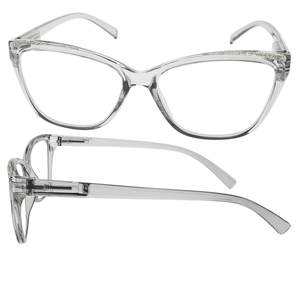 แว่นสายตาอ่านหนังสือแฟชั่นสำหรับผู้หญิง ดีไซน์หรูหรา คลาสสิก ทำจากกระจกคุณภาพสูง - Product Image 4