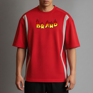 T-<b>Shirt</b> Loose Fit Hip Hop Style Casual Wear Men's Hot Selling 100% Cotton Jersey Best Selling Heavyweight Drop Shoulder - Product Image 1
